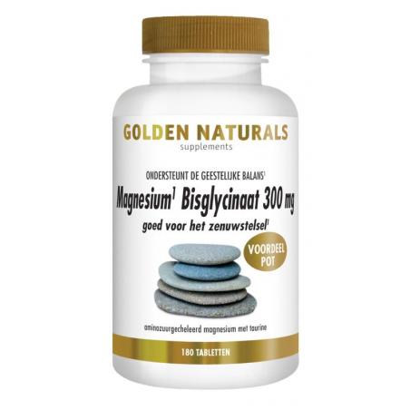 Golden Naturals Magnesium Bisglycinaat 300 mg