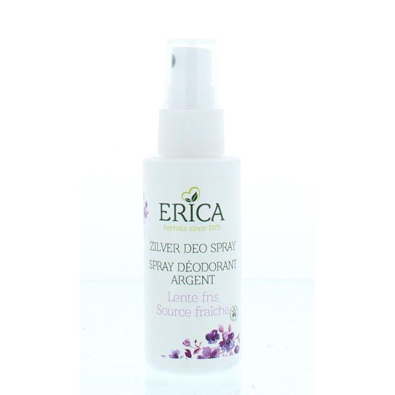 Erica zilver deo spray lente fris