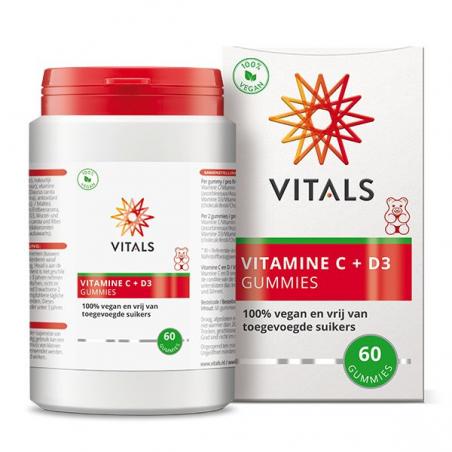 Vitals Vitamine C  D3 gummies