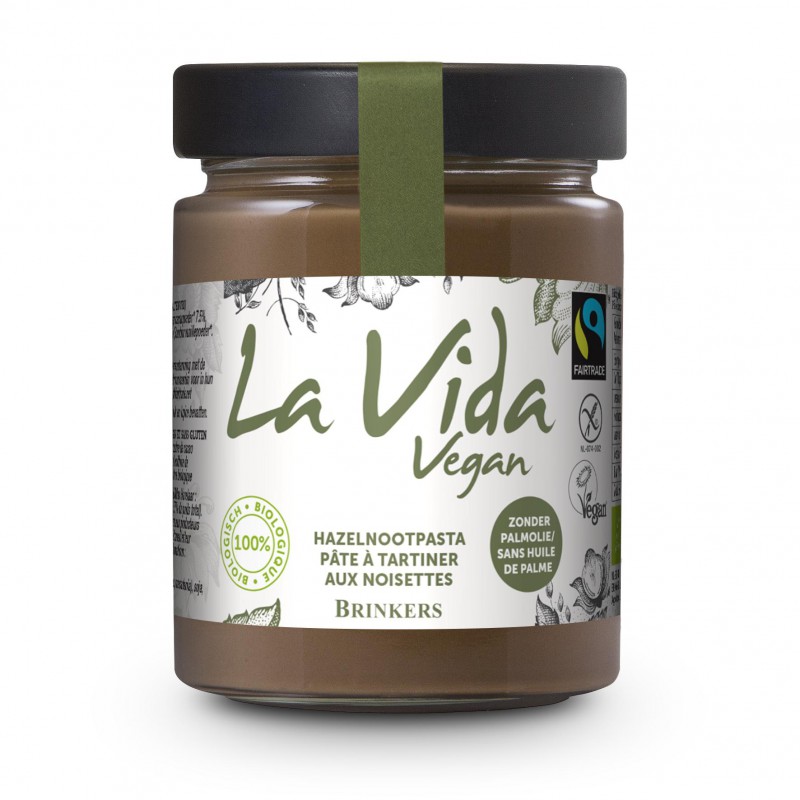 LA VIDA VEGAN Hazelnotenpasta bio 270g