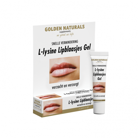 Golden Naturals L-Lysine Lipblaasjes Gel