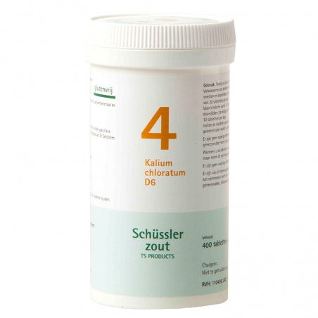 Pfluger Kalium chloratum 4 D6 Schussler