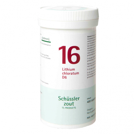 Pfluger Lithium chloratum 16 D6 Schussler