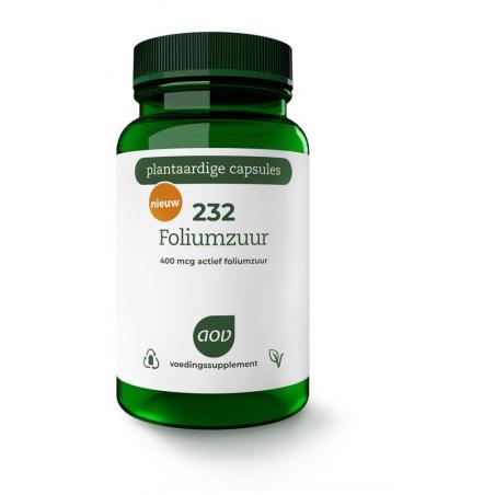 AOV 232 foliumzuur 400mcg AOV