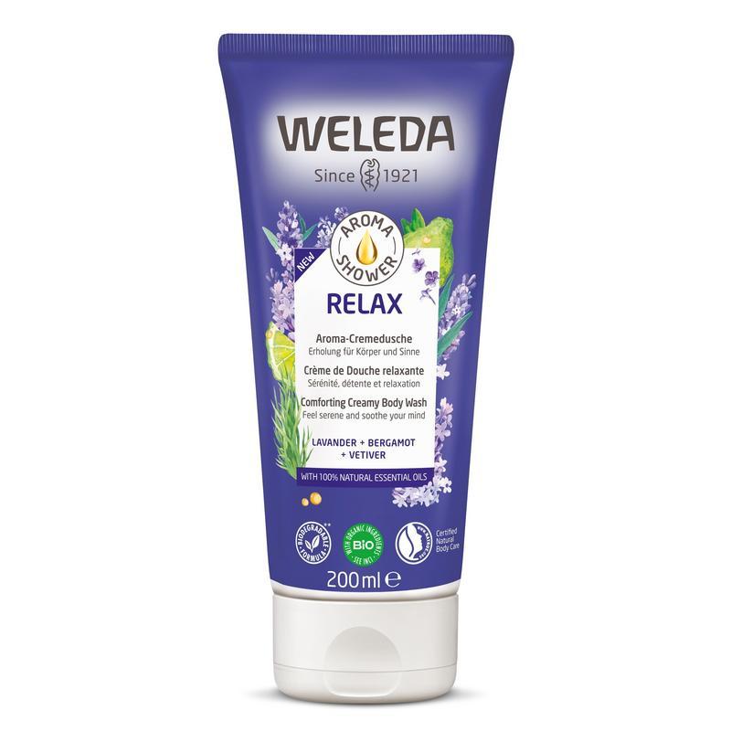 Weleda Aroma Shower Relax Lavendel Bergamot Vetiver douchegel 200ml