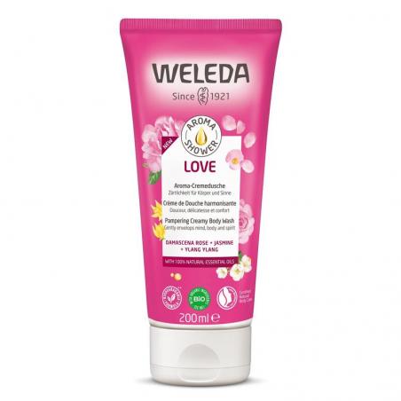 Weleda Aroma Shower Love Rozen Jasmijn Ylang Ylang Douchegel 200ml