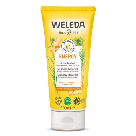 Weleda Aroma Shower Energy gember citronella cederhout