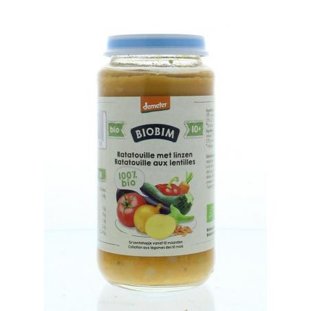 Biobim Ratatouille linzen 10+ maanden