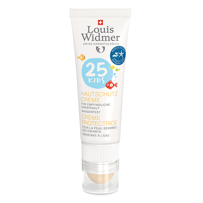 Louis Widmer Kids Skin Protection Cream SPF 25 lippenverzorging Stick UV 50