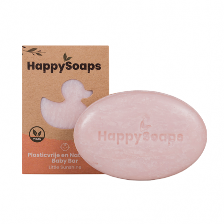 HappySoaps Baby & Kids Shampoo en Body Wash Bar Little Sunshine