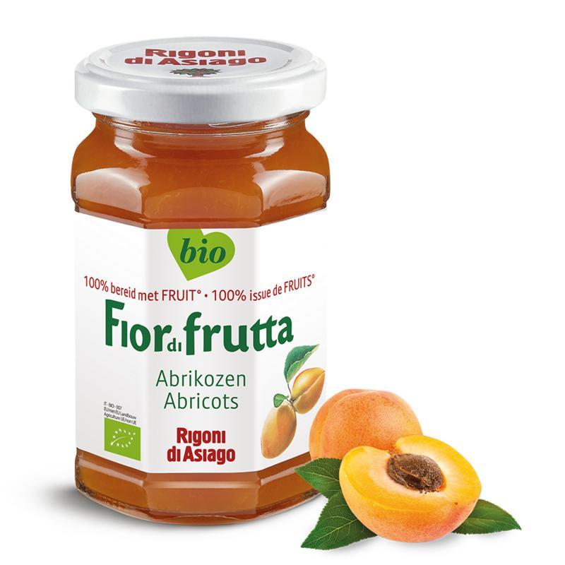 FIORDIFRUTTA Abrikozen jam bio 630gr