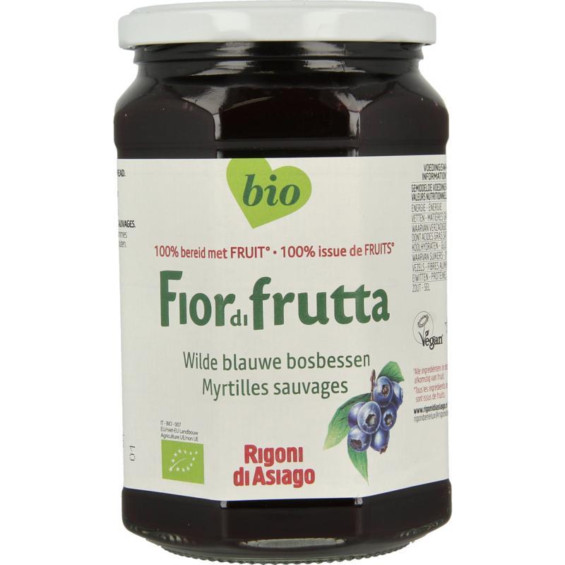 FIORDIFRUTTA Wilde blauwe bosbes jam bio 630gr