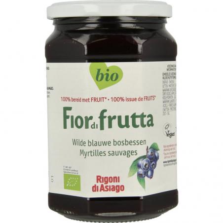 FIORDIFRUTTA Wilde blauwe bosbes jam bio 630gr