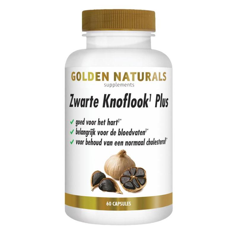 Golden Naturals zwarte knoflook plus