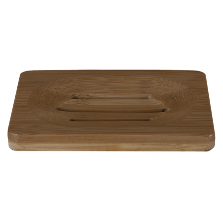 HappySoaps Zeephouder van Bamboe voor twee Shampoo Bars of Zeep