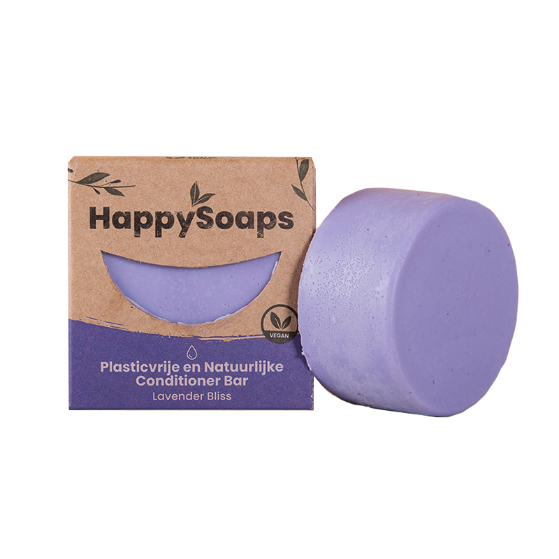 HappySoaps Conditioner Bar Lavender Bliss 65 gram