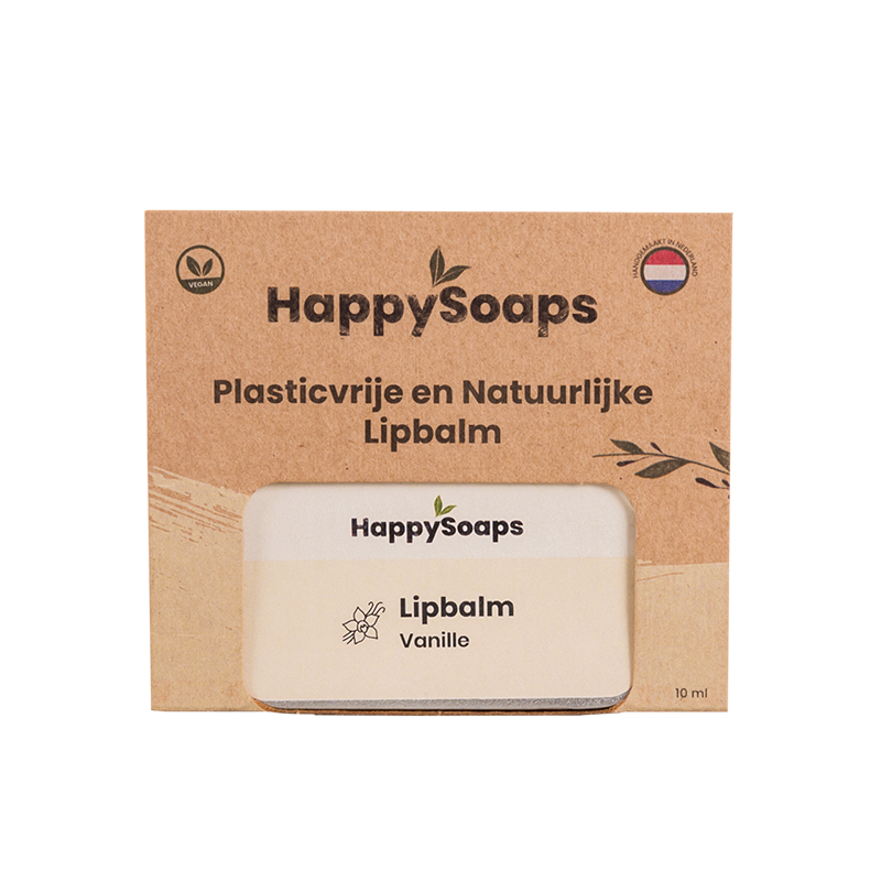 HappySoaps Lipbalm Vanille 10 ml
