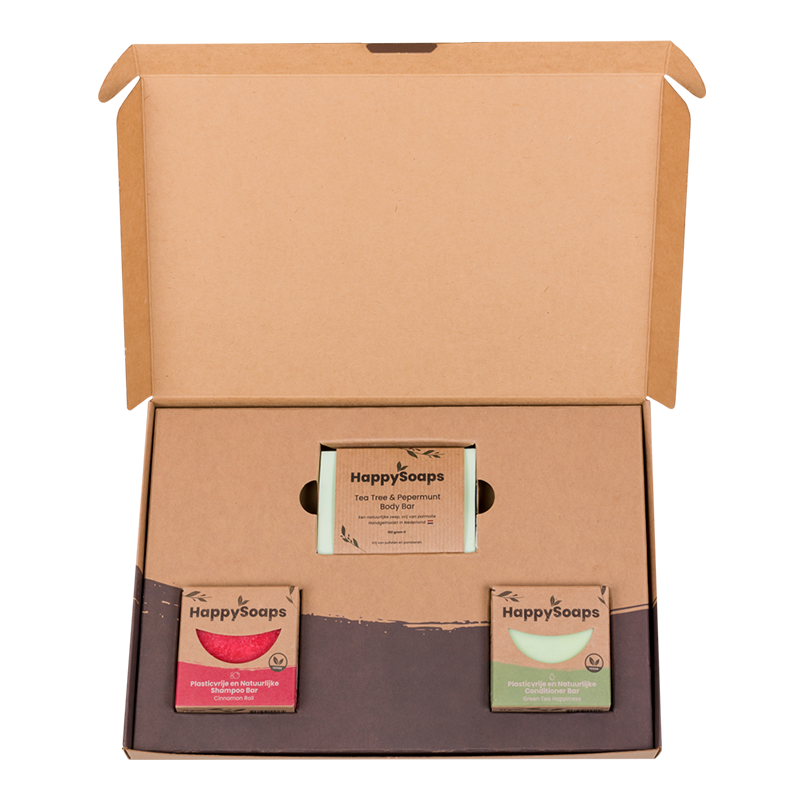 HappySoaps Verzorging Giftbox Herbs en Spices Medium - 1 set