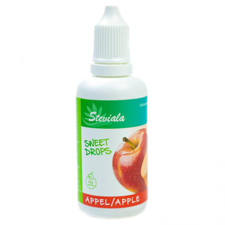 Steviala Stevia Druppels Appel 50 ml GezondheidsWinkel