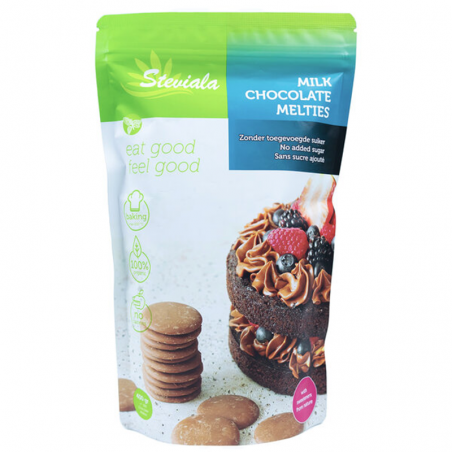 Steviala Milk Chocolate Melties 400 gram