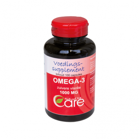 Care Natural Vit Omega-3 1000 mg visolie 1 + 1 GRATIS