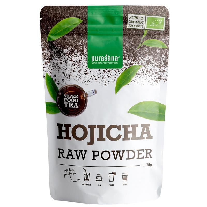 Puransana hojicha thee poeder vegan