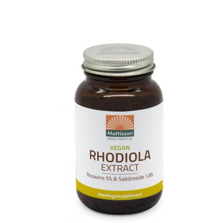 Mattisson rhodiola extract 5%