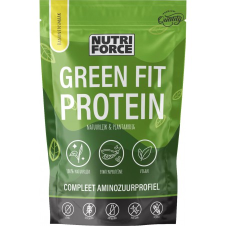 Nutriforce Green Fit Protein Banaan 700 gram