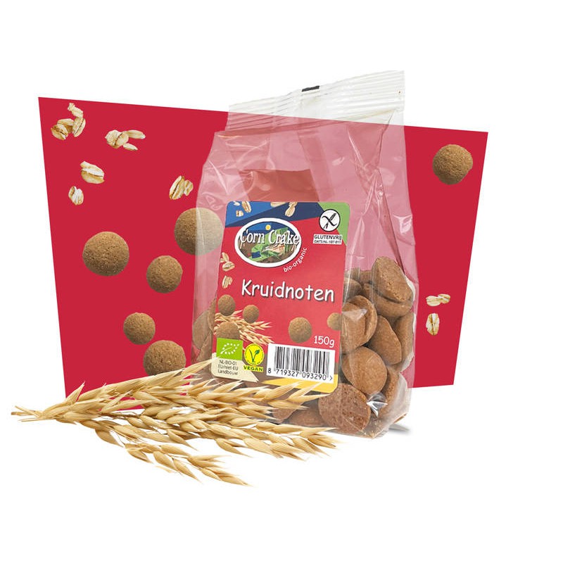 CORN CRAKE Kruidnoten 150 gr