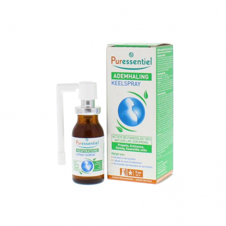Puressentiel Ademhaling Keelspray 15 ml