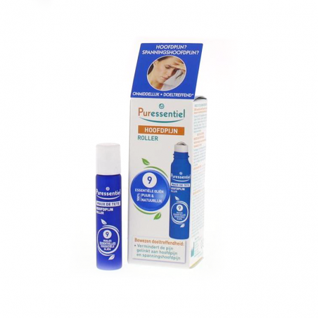 Puressentiel Hoofdpijn roller 9 essentiele olien