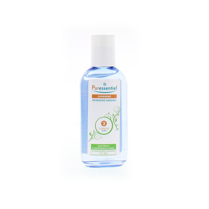 Puressentiel Zuiverend Reinigend Handgel 3 essentiële oliën 80ml