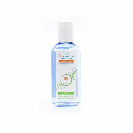 Puressentiel Zuiverend Reinigend Handgel 3 essentiële oliën 80ml