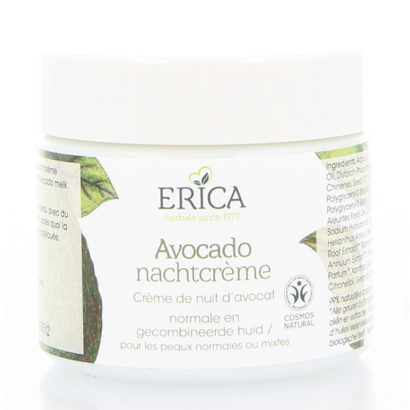 Erica Nachtcrème Avocado  55 ml