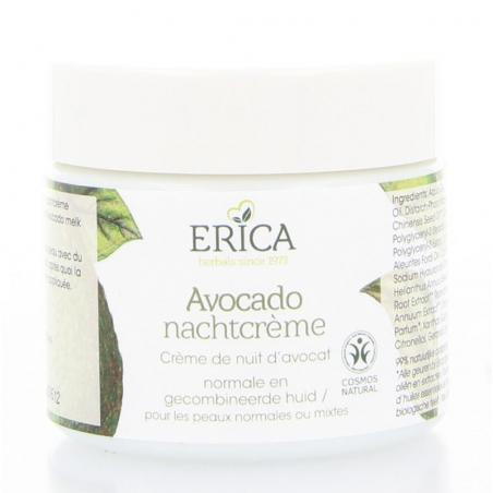 Erica Nachtcrème Avocado  55 ml