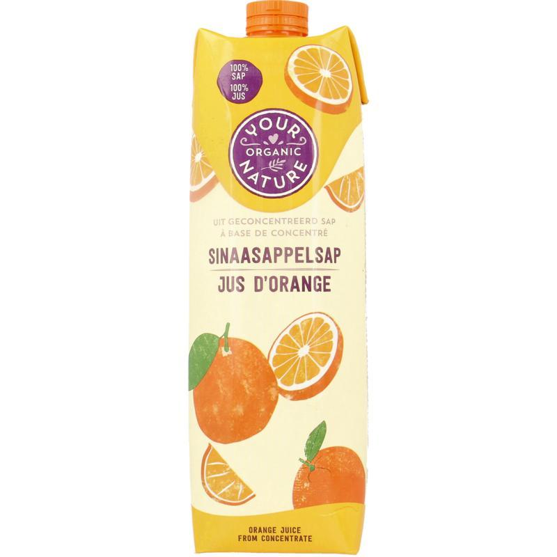 Your Organic Nature Sinaasappelsap bio 1000 ml