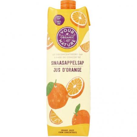 Your Organic Nature Sinaasappelsap bio 1000 ml