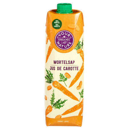 Your Organic Nature Wortelsap bio 1000 ml