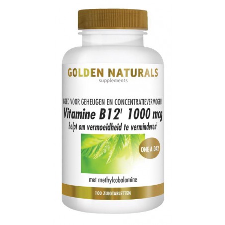 Golden Naturals Vitamine B12 1000 mcg