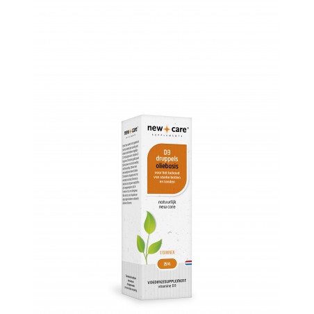 New Care vitamine D3 druppels oliebasis 25 ml