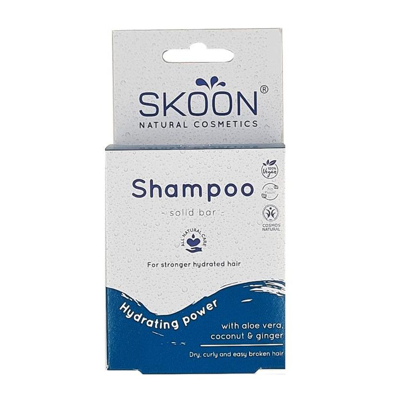Skoon Solid Shampoo Hydrating Power with Aloë Vera, Coconut & Ginger