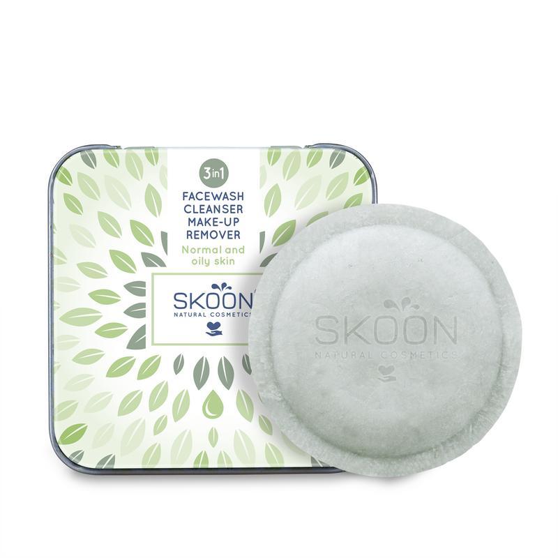 Skoon Facewash Cleanser Make-Up Remover 3-in-1 Normal & Oily Skin