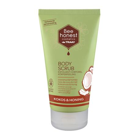 Bee Honest Cosmetics Body Scrub Kokos en Honing 150 ml