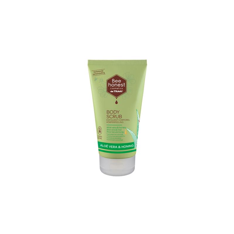Bee Honest Cosmetics Body Scrub Aloë Vera en Honing 150 ml