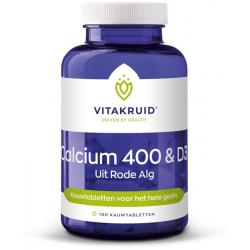 calcium 400&d3 uit rode alg vi