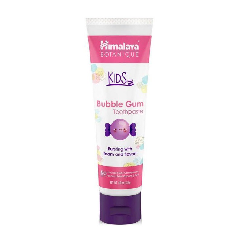 Himalaya Botanique kids tandpasta bubble gum 80 gram