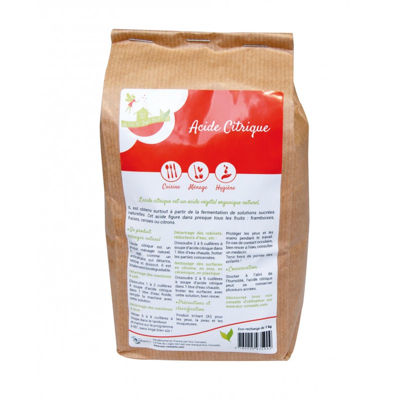 Eco Conseils Citroenzuur 1 kilo