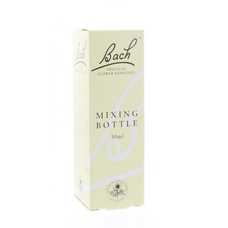 Gebruikers flesje in doos met etiket