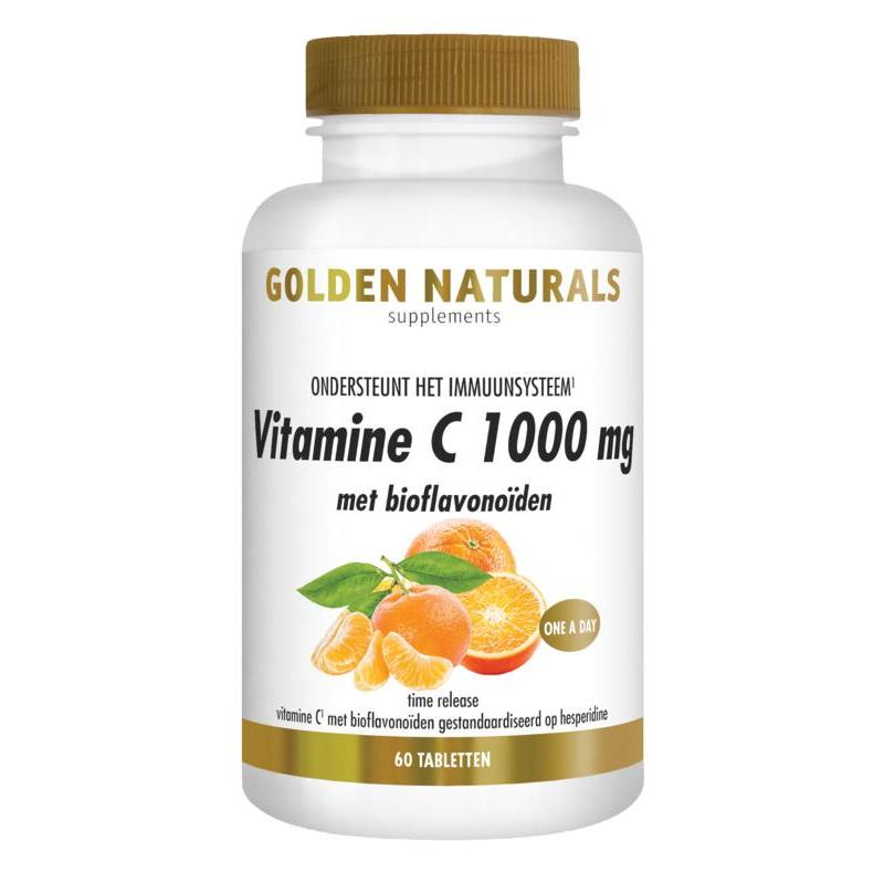 Golden Naturals Vitamine C 1000 met bioflavono?den