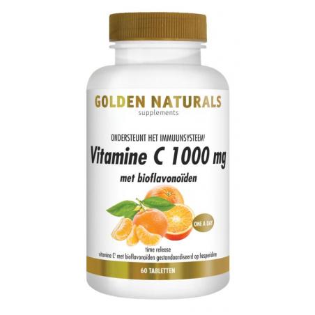 Golden Naturals Vitamine C 1000 met bioflavono?den